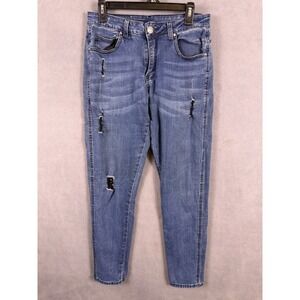 YoungLA 607 Jeans Mens 32x32 tag (30x30 actual) Slim Fit Distressed